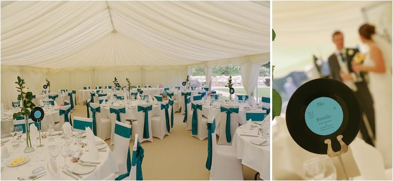 Marquee weddings at Kitley House.