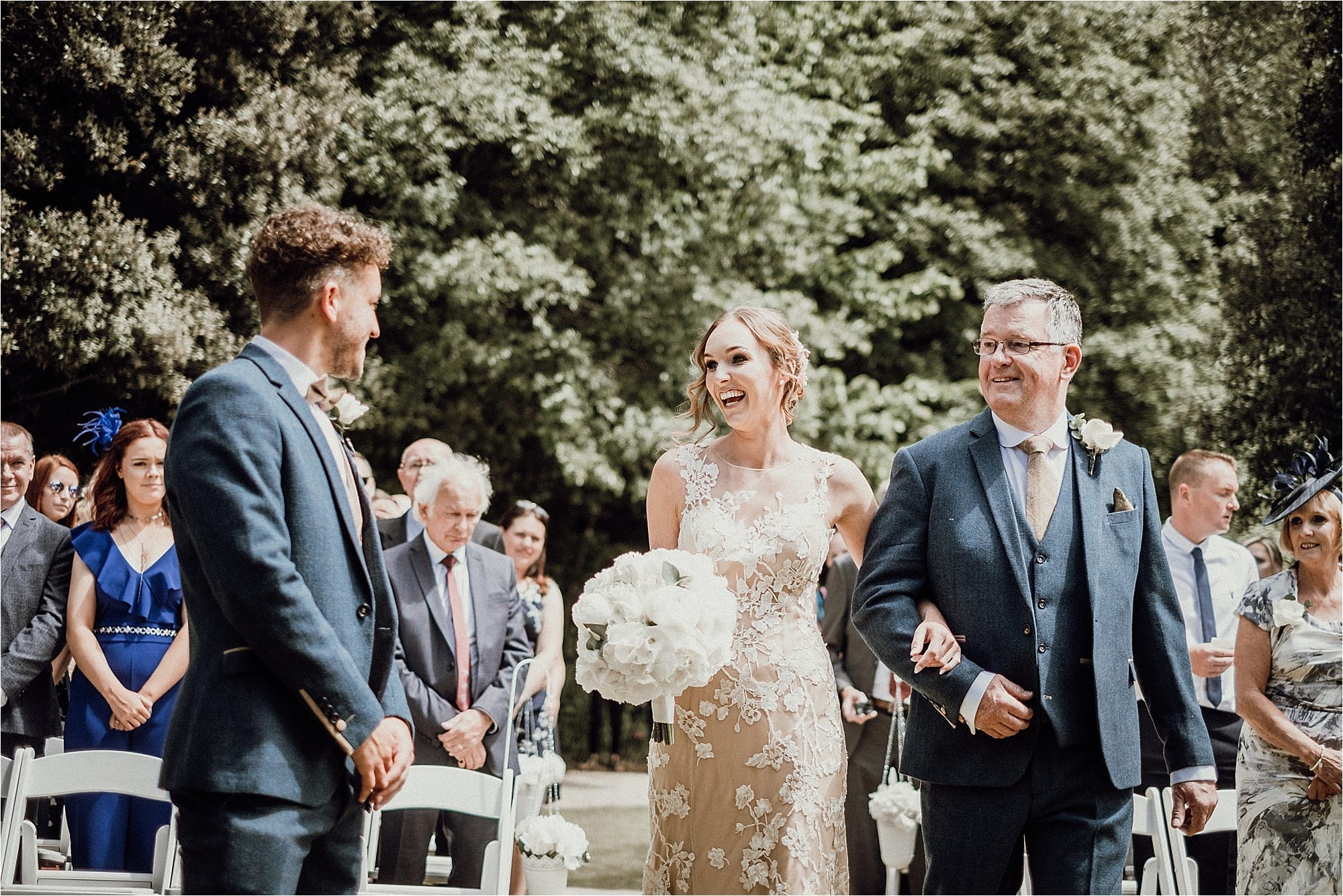 Outdoor Country wedding at Kitley