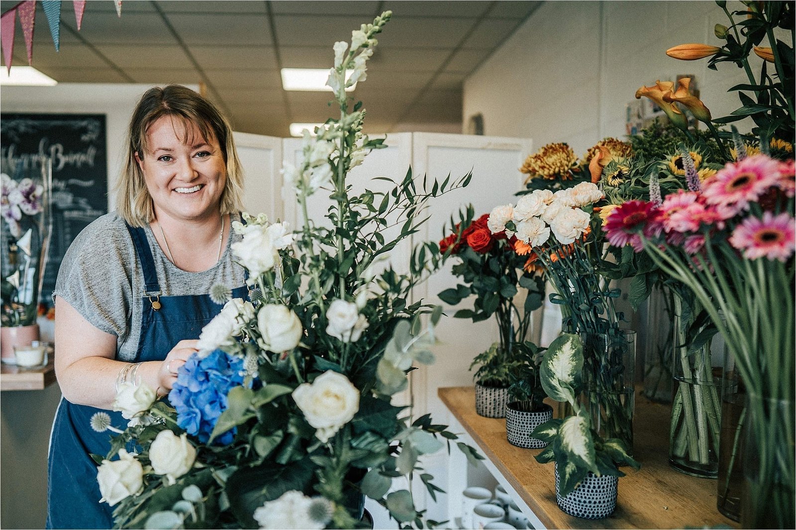 Hannah Burnett wedding florist