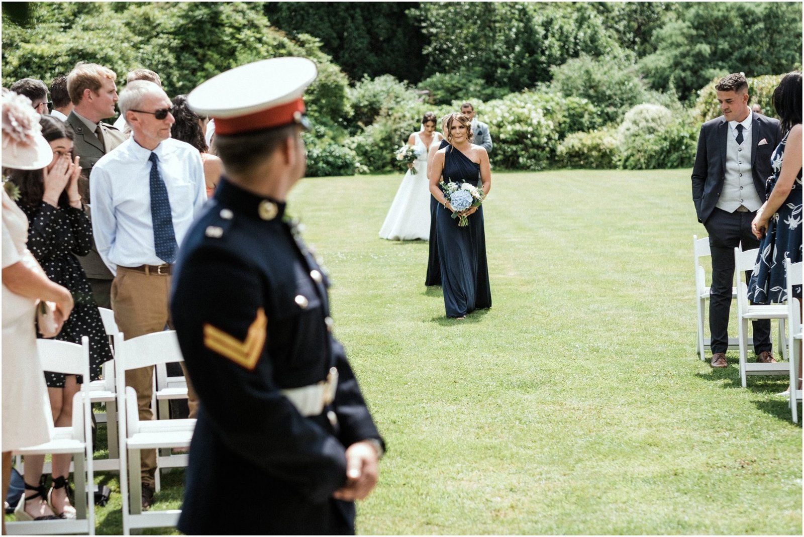 military wedding Pentillie