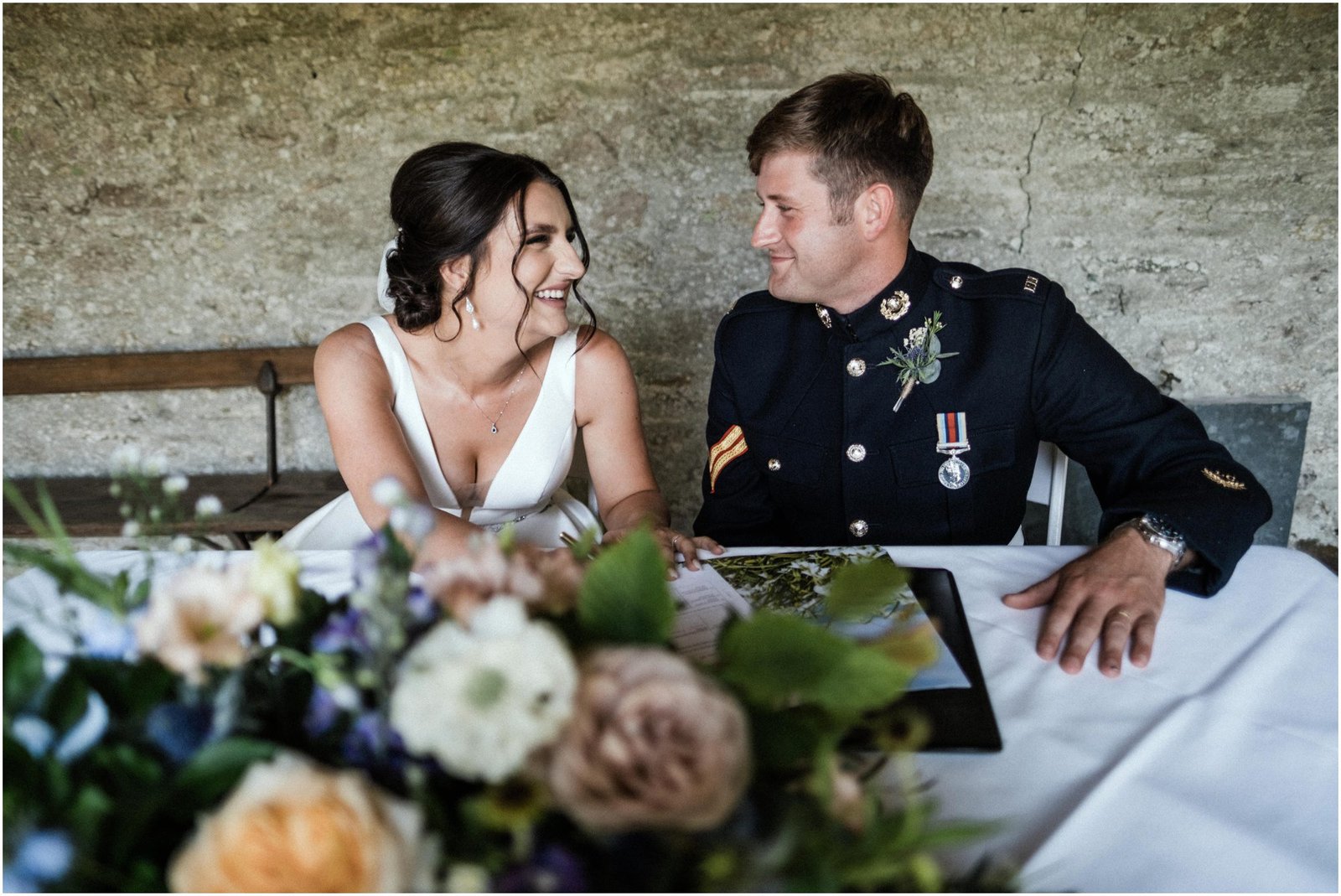 military wedding Pentillie