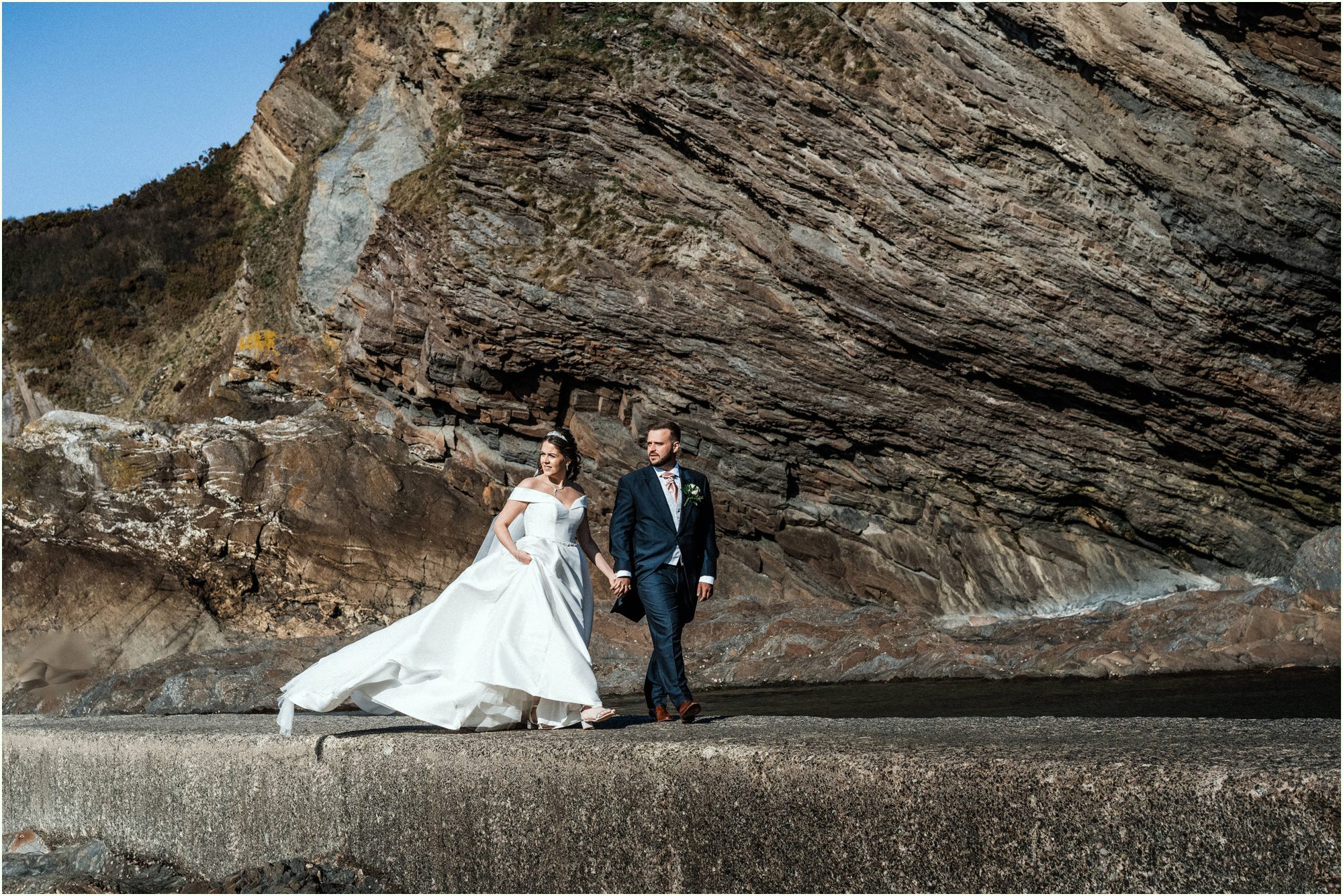 Wedding photography at Sandy Cove